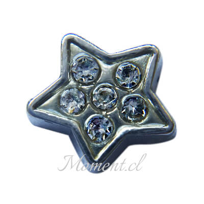 Estrella con cristales