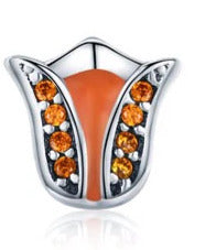 Flor, plata 925